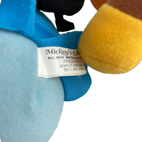 Vintage Disney Mickeys Christmas Carol Mickey Mouse Goofy Small Plush Stuffed 2 - Picture 14 of 16